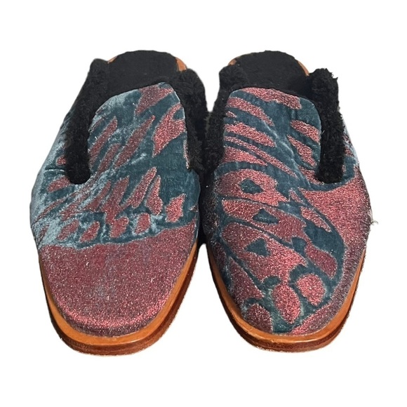 Free People Butterfly Effect Faux Fur Mules - Picture 2 of 8